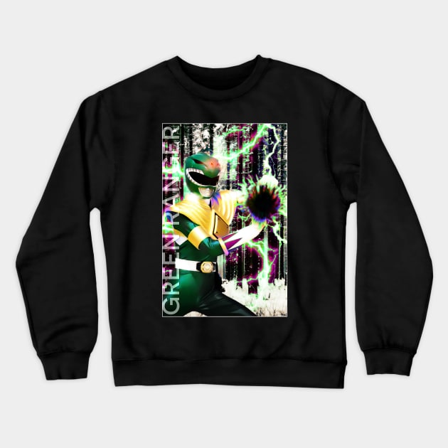 Green Crewneck Sweatshirt by Designsbytopher